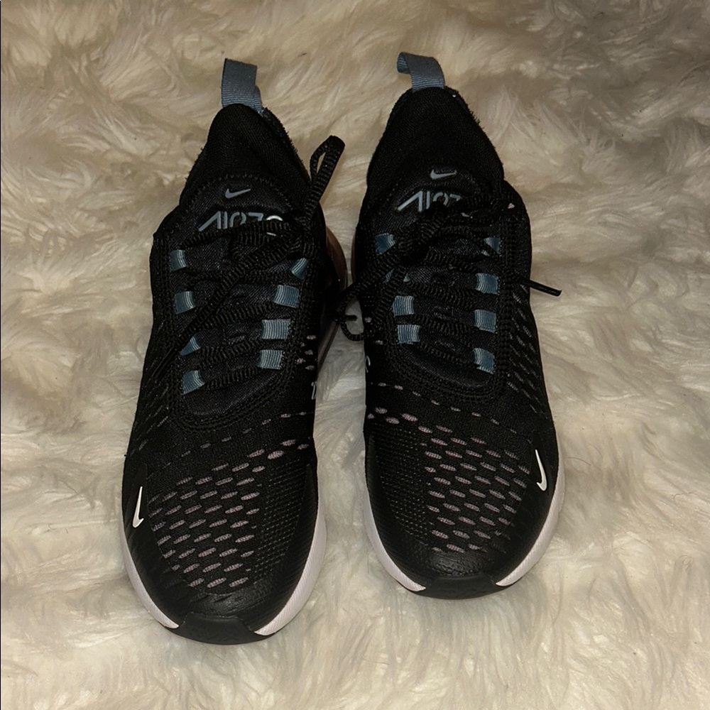 Nike Black and White Air Max Shoes